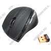 A4-Tech Wireless Optical Mouse <G7-750-1 Black> (RTL) USB 5btn+Roll,беспроводная, уменьшенная