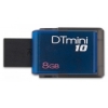 Флеш диск Kingston 8Gb DataTraveler Mini 10 Blue (DTM10/8GB)