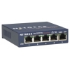 Коммутатор Netgear (FS105-200PES) 5-портовый 10/100BaseTx с внешним блоком питания