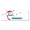 Флеш диск Kingmax 8Gb X'mas Snow Man White