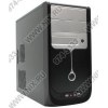 Minitower LinkWorld <(C.2228)U437-04> <Black-Silver> microATX 350W  (24+4+6пин)