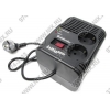 Стабилизатор Defender <AVR Initial 1000>(320W, 10 A,вх.175 ~ 285V,вых.198 ~ 242V,  розетки 2 евро.стандарт)