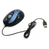 Мышь A4 X6-90D blue Glaser dual focus office jump menu USB 2X Click (X6-90D U (BLUE))
