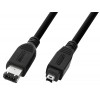 Шнур LUXMANN IEEE1394 4pin Plug - 6 pin Plug черный (457-00x-1)