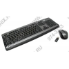 BTC Wireless Keyboard 9089URF3 Black <USB> (Кл-ра, М/Мед,USB+Мышь 3кн,Roll,USB) влагозащита
