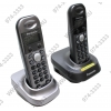 Panasonic KX-TG1412RU1 <Metallic grey> р/телефон (2 трубки с ЖК диспл., DECT)