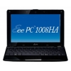 Субноутбук Asus Eee PC 1008HA  Atom N280/2GB/250GB/Wi-Fi/BT/W7S/10”/Cam/5600mAh/Black <90OA19D22212987E30AQ>