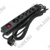 Сетевой фильтр Defender DFS-405 Black <5м> ( 6 розеток )