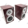 Колонки AVE D10 <Red> (2x4W, дерево)