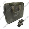 Сумка Envy Shift Green on Beige (нейлон, зелёная, 38x27x3.5 см) <21063>