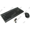 A4-Tech G6 Saver Wireless Keyboard+Optical Mouse <GK-670MD>Black (Кл-ра М/Мед, USB,FM+Мышь,7кн, Roll,USB,FM)