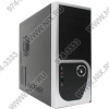 Miditower Exegate <JC-319> Black-Silver ATX 400W (24+4+6пин)