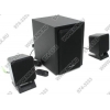 Колонки Microlab M-113 <чёрный> (2x2.4W +Subwoofer 4W дерево, ПДУ проводной)