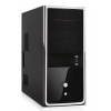 Корпус Foxconn TSAA-699 IRU black/silver 400W ATX USB audio mic fan AirDuct