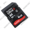 SanDisk SecureDigital High Capacity (SDHC)  Memory Card 4Gb Class4 Ultra II