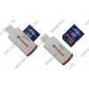 Transcend <TS4GSDHC6-P2> SDHC Memory Card 4Gb Class6 + USB SDHC/MMC Reader