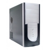 Корпус LinkWorld 313-X black/silver C2628 w/o PSU ATX USB Audio Fan AirDuct
