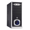 Корпус LinkWorld 316-12 black/silver C2228 w/o PSU ATX USB Audio AirDuctGamer