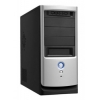 Корпус LinkWorld 321-59 black/silver C2228 w/o PSU ATX USB Audio Fan AirDuct