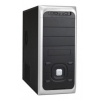 Корпус LinkWorld 323-26 black/silver C2228 w/o PSU ATX USB Audio Fan AirDuct