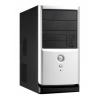 Корпус LinkWorld 437-08 black/silver C2228 w/o PSU mATX USB Audio AirDuct