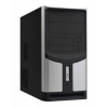 Корпус LinkWorld 437-12 black/silver C2228 w/o PSU mATX USB Audio AirDuct