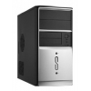Корпус LinkWorld 727-05 black/silver C2228 w/o PSU mATX USB Audio AirDuct