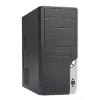 Корпус LinkWorld 323-13 black/silver C2228 w/o PSU ATX USB Audio Fan AirDuct