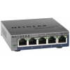 Коммутатор Netgear (GS105E-100PES) 5-портовый 10/100/1000 Мбит/с, Unmanaged+, GUI