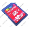 Transcend <TS32GSDHC2> SecureDigital High Capacity (SDHC) Memory Card 32Gb Class2