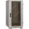 NT BUSINESS / MGLASS 22-68 G Шкаф 19" напольный, серый 22U 600x800, дверь  стекло-металл (3ч)