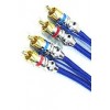 Кабель BELSIS 2RCA - 2RCA + rem, двойной экран (BW4041, BW4045 )
