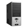 Корпус LinkWorld 316-04 черный/серебристый w/o PSU ATX 1x80mm 1x92mm 2xUSB2.0 audio