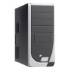 Корпус LinkWorld 316-59 black/silver C2228 w/o PSU ATX USB Audio Fan AirDuct