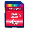Флеш карта SDHC 4Gb class 2 Transcend (TS4GSDHC2)