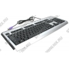 Клавиатура A4-Tech X-Slim Multimedia Keyboard KLS-23 <PS/2> 104КЛ+6КЛ М/Мед