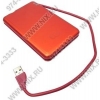 3Q <3QHDD-C255-PR320> Red USB2.0 Portable 2.5" HDD 320Gb EXT (RTL)