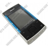 NOKIA X3-00 Silver/Blue (QuadBand, слайдер, LCD 320x240@256K, EDGE+BT2.1,microSD,видео,MP3,FM,103г)