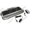 A4-Tech Wireless Multimedia R7 <RK-2370D> (Кл-ра М/Мед, USB, FM+Мышь, 7кн, Roll, USB, FM)