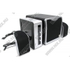 Колонки Microlab FC360/2.1 <серебристо-чёрный> (2x15W +Subwoofer 14W дерево+усилитель)