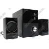 Колонки Microlab M-223 <чёрный> (2x4W  +Subwoofer 9W, дерево)