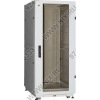 NT BUSINESS / MGLASS 27-610 G Шкаф 19" напольный, серый 27U 600x1000,  дверь стекло-металл (3ч)