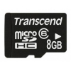 Флеш карта microSDHC 8 Class6 Transcend TS8GUSDC6 No box&adapter