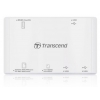 Устройство чтения карт памяти Transcend TS-RDP7W белый (all-in-1) USB2.0 ext/SD/microSD/MMC/RS-MMC/MS/MSduo