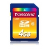 Флеш карта SDHC 4Gb Class10 Transcend TS4GSDHC10 w/o adapter (мин.кол.5)