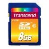 Флеш карта SDHC 8Gb Class10 Transcend TS8GSDHC10 w/o adapter