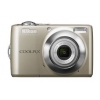 Фотоаппарат Nikon CoolPix L22 серебристый 12Mp 3.6x 19Mb/SD/SDHC 3" LCD (VMA570E6)