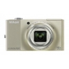 Фотоаппарат Nikon CoolPix S8000 серебристый 14.2Mp 10x 32Mb/SD/SDHC 3" LCD (VMA510E1)