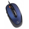 Мышь A4 X5-57D-1 blue optical Dual Focus Run On Shine 2X Office USB