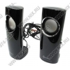 Колонки Kreolz SP-202 Black-Silver (2x5W)